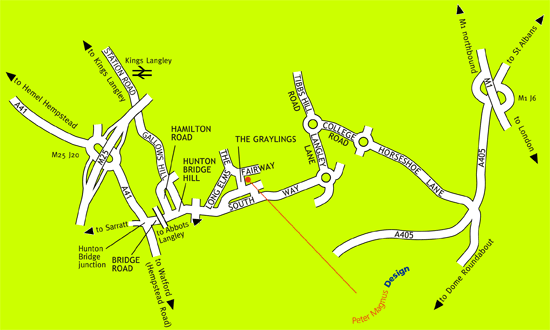 Peter Magnus Design map