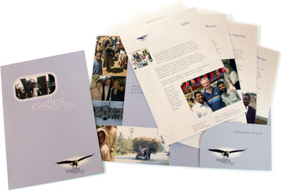 Eagles Wings folder and inserts