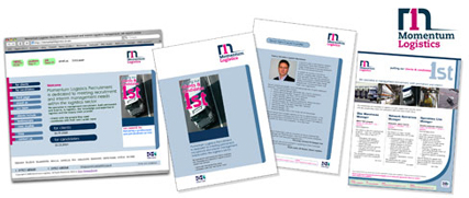 Momentum Logistics company identity update